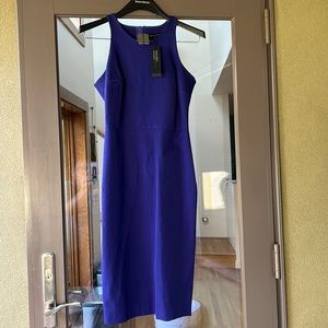 Banana Republic Sloan Dress, size 6, cobalt blue, stretchy